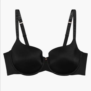 Savage X Fenty Microfiber Balconette Bra 36B- black caviar.BRAND NEW with tags!